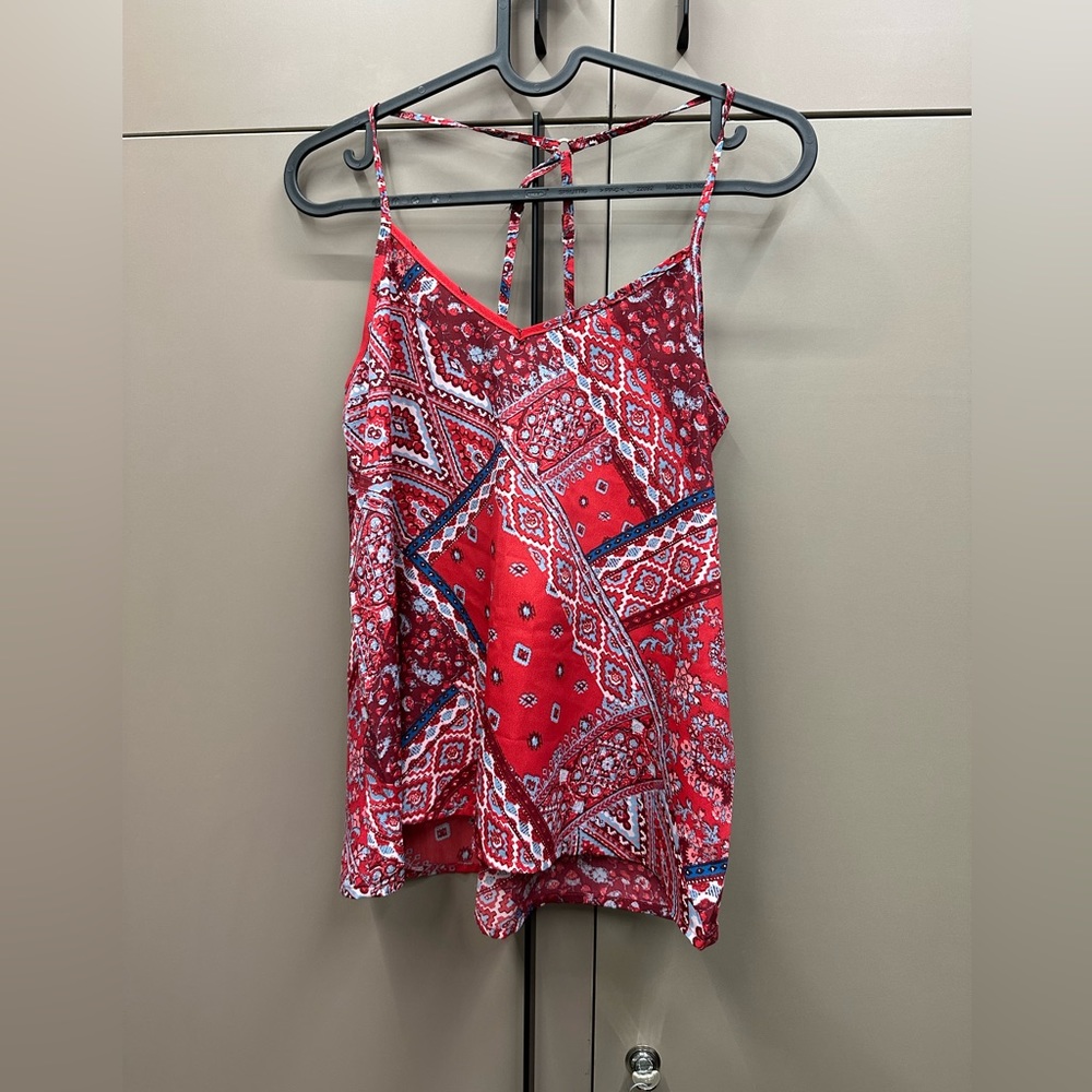 Cute strappy tank top Hollister